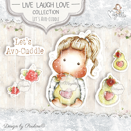 LLL-19 Let's Avo-Cuddle Art Stamp Sheet